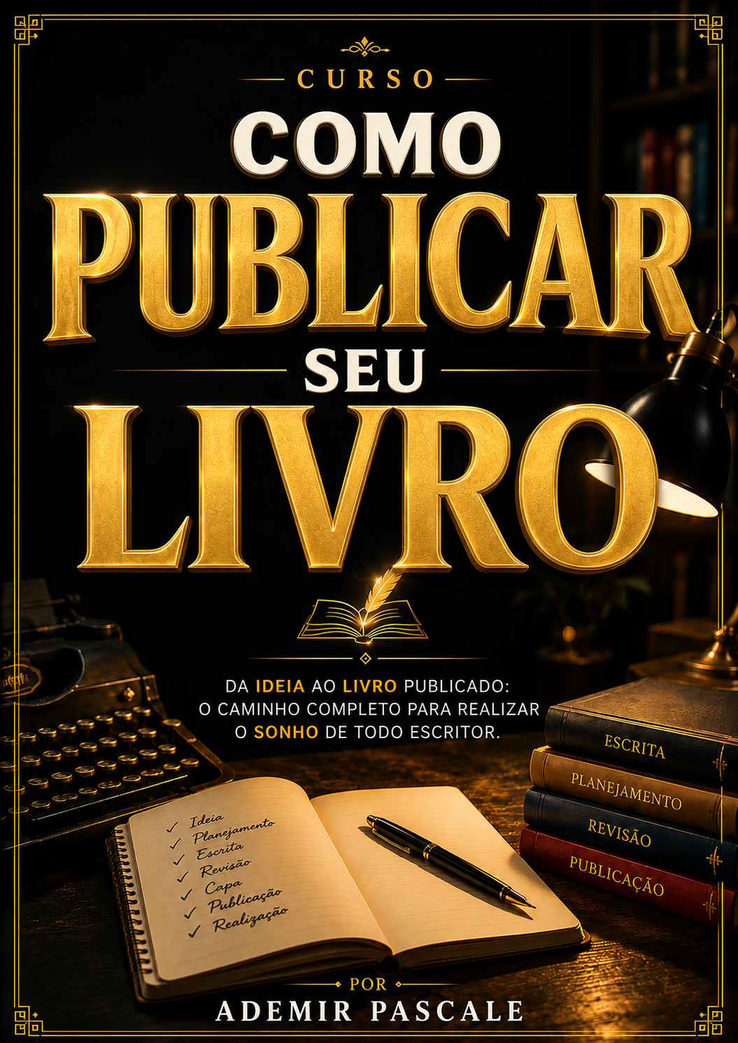 Capa do e-book Como Publicar seu Primeiro Livro